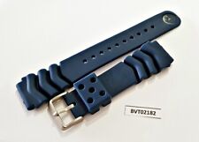 NUOVO PER SEIKO CINTURINO IN GOMMA BLU PADI WAVE Z22 BAND 6309 7548 7002 BVT02182