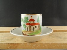 ANTICA TAZZA E PIATTO