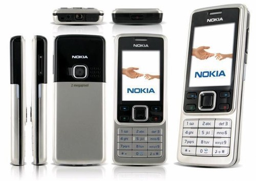 Nokia 6300 argento nero senza