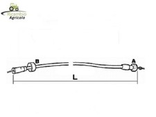 FILO CONTAGIRI CONTAORE PER TRATTORE FIAT NEW HOLLAND 5118801 80-66 ecc.