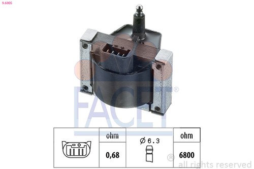 96005 bobina accensione - 96005,