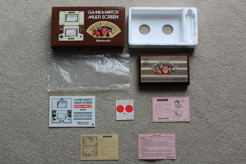 Boxed nintendo game watch - boxed,