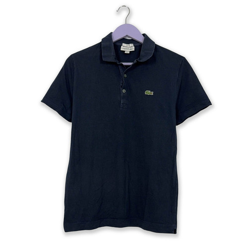 Polo lacoste blu scuro - scuro, manica