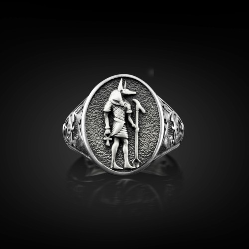 Anello uomo argento - anello, in