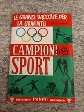 Album Figurine PANINI Campioni Dello Sport 1966 COMPLETO originale