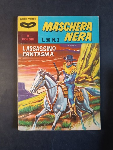 Fumetto maschera nera serie - fumetto,