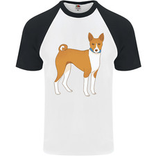 A Basenji Hunting Dog Mens S/S