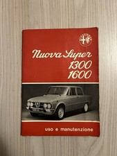 Libretto Uso e Manutenzione