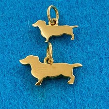 Dodo Pomellato 1 Ciondolo Cane Bassotto Grande Oro Giallo 18kt 750 Ultra Raro