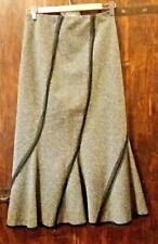 FERRONE gonna lunga  gipsy boho invernale tweed 