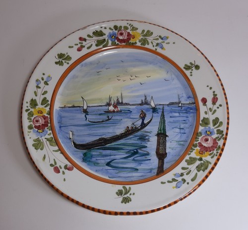 Piatto ceramica vintage - piatto,