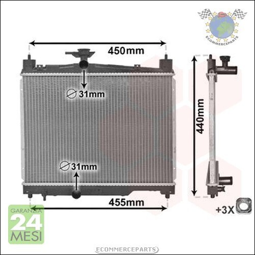 Radiatore acqua vanwezel per - radiatore,