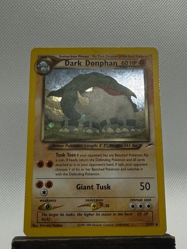 Dark donphan 105 - dark, 3/105