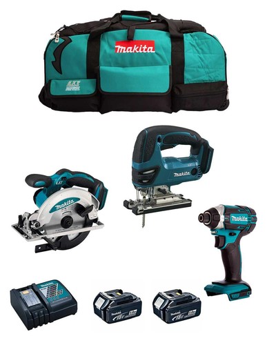 Makita kit 18v msb3p2b djv180 - makita,