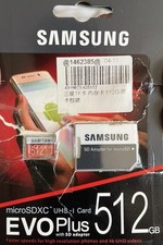 Scheda di memoria sd da 512 gigabyte, acquistata per errore. SAMSUNG