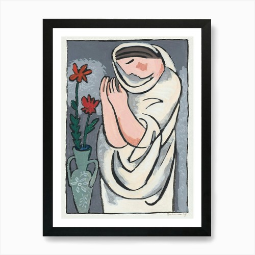 Donna fiore - e,