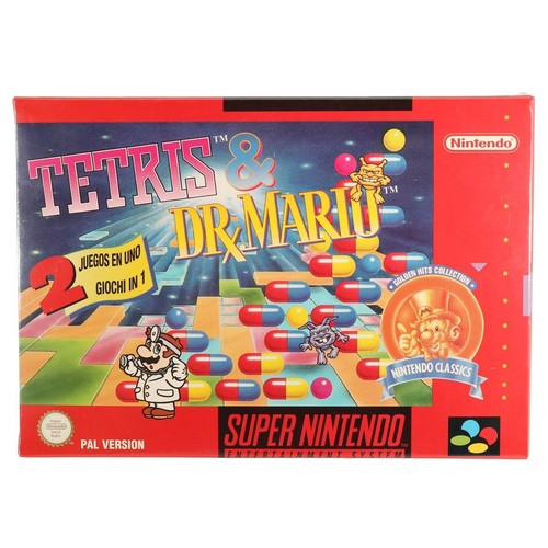 Super nintendo snes tetris - -,
