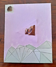 Quadro astratto multimaterico