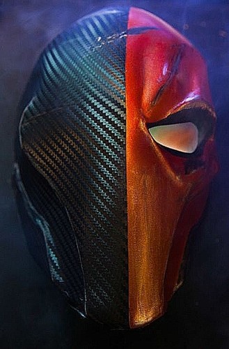 Deathstroke mask print - deathstroke, 3d