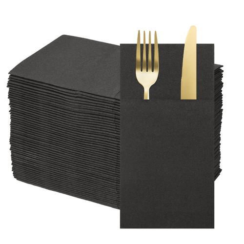 100 pieces disposable napkins - pieces,