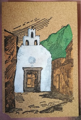 Paesaggio sardo cartolina - -,