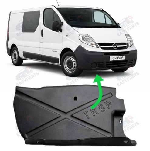 Riparo sotto motore plastica - sotto,