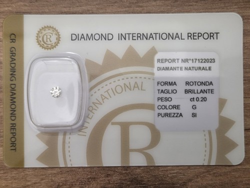 Diamante naturale blisterato - naturale,