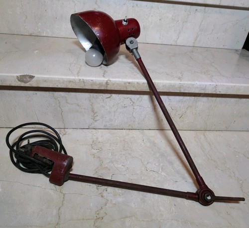 Lampada rossa industriale - lampada,