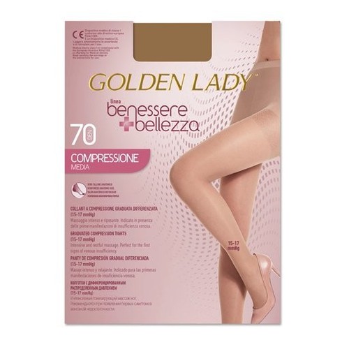 Golden lady collant - golden,