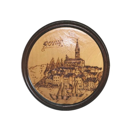 Piatto legno rovigno croazia - legno,