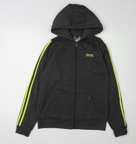 Felpa con cappuccio zip - e,