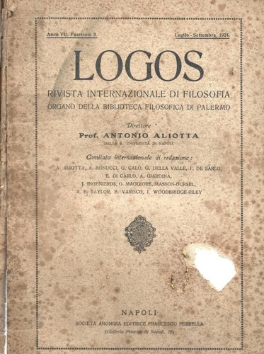 Logos rivista internazionale - logos.,