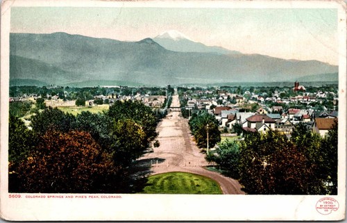 Cartolina colorado springs - cartolina,