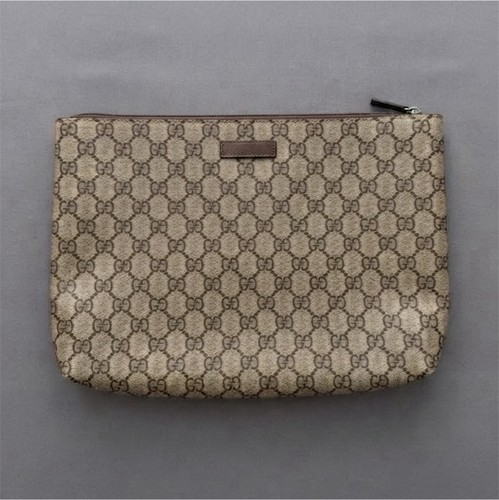 Gucci supreme pochette tela - gucci, gg