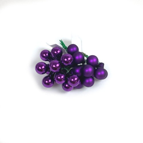 Palline vetro viola - di,