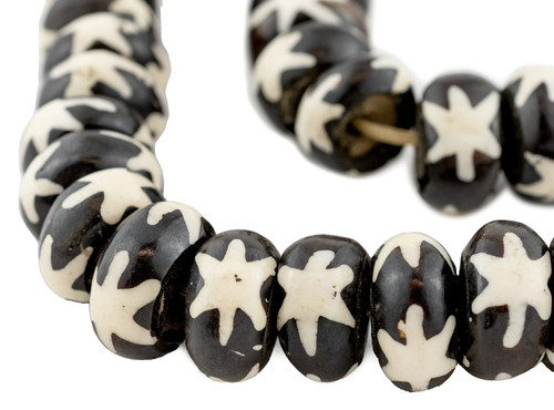 Star design batik osso perline - star,