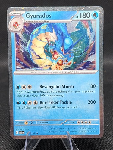 Gyarados 193 cosmos holo - gyarados,