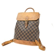 Borsa zaino LOUIS VUITTON logo arlecchino damier ebene marrone N99038 34KA985