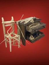 Banco impaglia sedie Antichi MestieriScena Mercato 17 cm