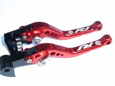 Yamaha R1 R1M 2015-2023 Freno E Frizione Corto Rosso Leve Strada Gara Pista S14R