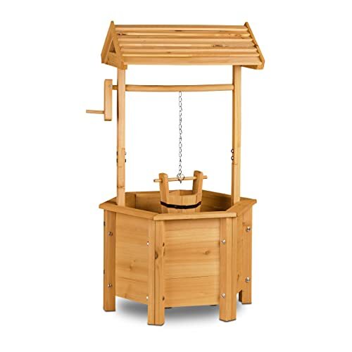 Relaxdays pozzo decorativo - pozzo,