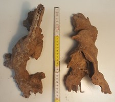 radice naturale mangrovia terrario acquario tronco vero legno tana pesci