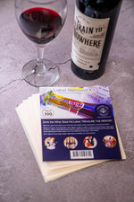 Kit per Rimuovere Etichette per Bottiglie Di Vino - 100 Fogli Adesivi per Rimuov