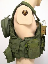 Giubbotto tattico combattimento softair SWISS ARMS piastre portacaricatori gilet