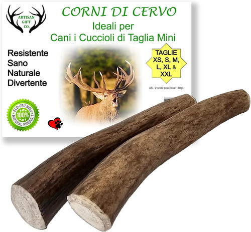 Corno cervo per - cervo, osso