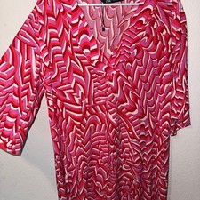 Zara Printed Kaftan Dress SIZE