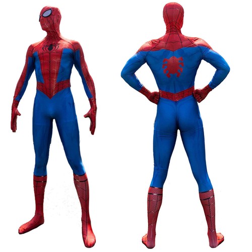Costume tuta spider man cos - spider-man,