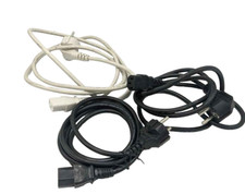 Stock di 3 cavi alimentazione