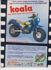 advertising Pubblicità FANTIC MOTOR KOALA 1987-MOTOITALIANE MOTOSPORT EPOCA