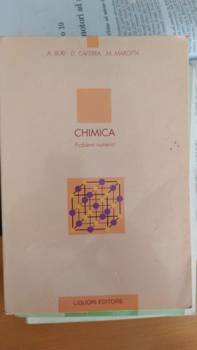 Chimica problemi numerici a - problemi,